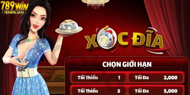 Các cửa cược trong xóc đĩa 789win
