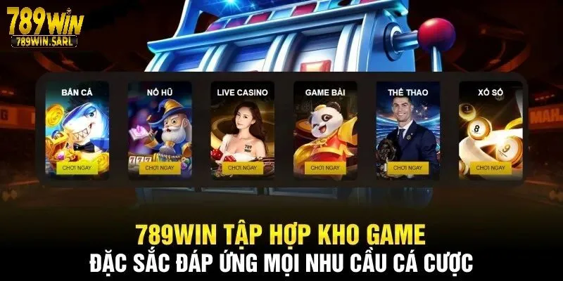Khám phá kho trò chơi ăn khách nhất tại 789win