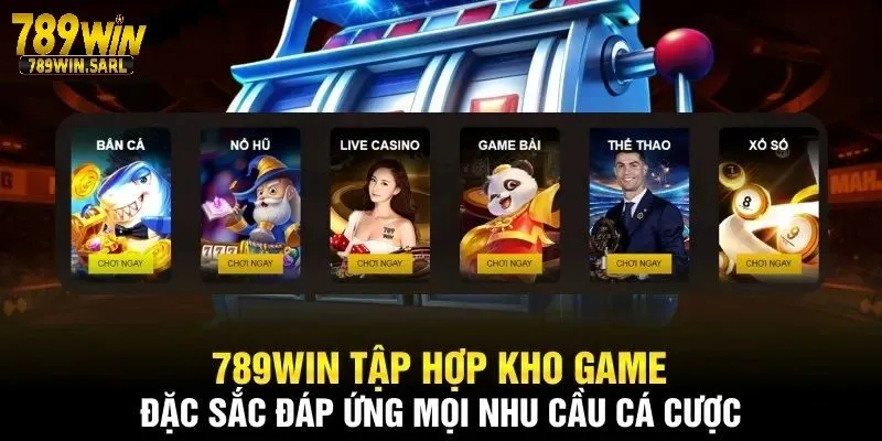 Kho game giải trí vô cùng phong phú và thú vị