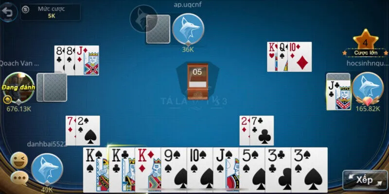 Tiến lên miền Nam - tựa game đỉnh cao thu hút hàng triệu hội viên 