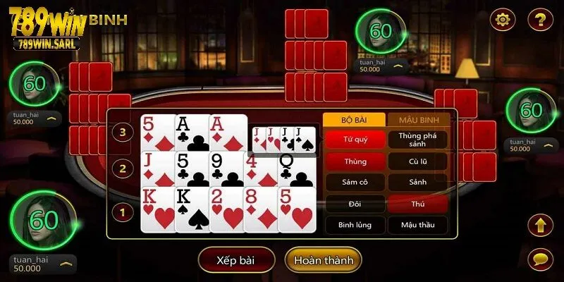 Tổng quan game bài Mậu Binh 789win
